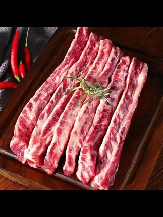 子炎严选安格斯好吃牛肋条4斤原切牛肉烤肉火锅煎烤炖#牛肋条 安格斯#原切牛肉 4斤装#烤肉火锅