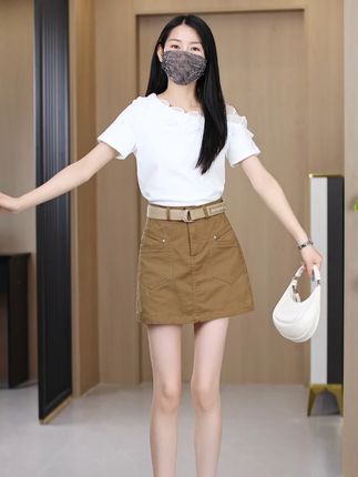 任何文字都不及,你看到镜中的自己时,内心藏不住的小窃喜#夏季新款 #穿出高级感 #小个子显高显瘦穿搭 #今天穿什么 #半身裙