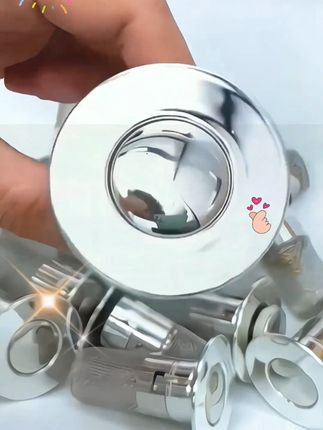 赶紧把家里洗手池塞子换成这种新型#弹跳过滤芯 安装简单,下水速度快,防臭又防堵,干净卫生!