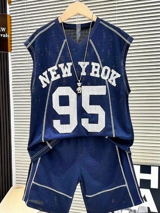 130-180尺码,青少年夏季套装,中大童儿童夏装薄款球服两件套#高品质童装 #中大童搭配 #儿童套装推荐 #男童穿搭 #儿童套装