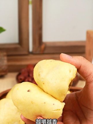 老做法新升级!红枣玉米窝窝头,香甜绵软!! #无糖早餐零食糕点 #粗粮 #窝窝头 #红枣 #美味可口