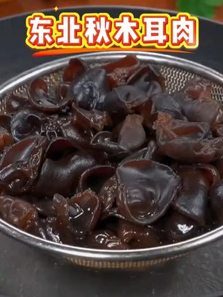 #木耳 #木耳肉 #东北秋木耳肉 #木耳推荐