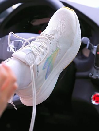 半时跑鞋颜色好好看,才129!!#软底软面穿上超舒服 #好穿又好搭 #秋季上新