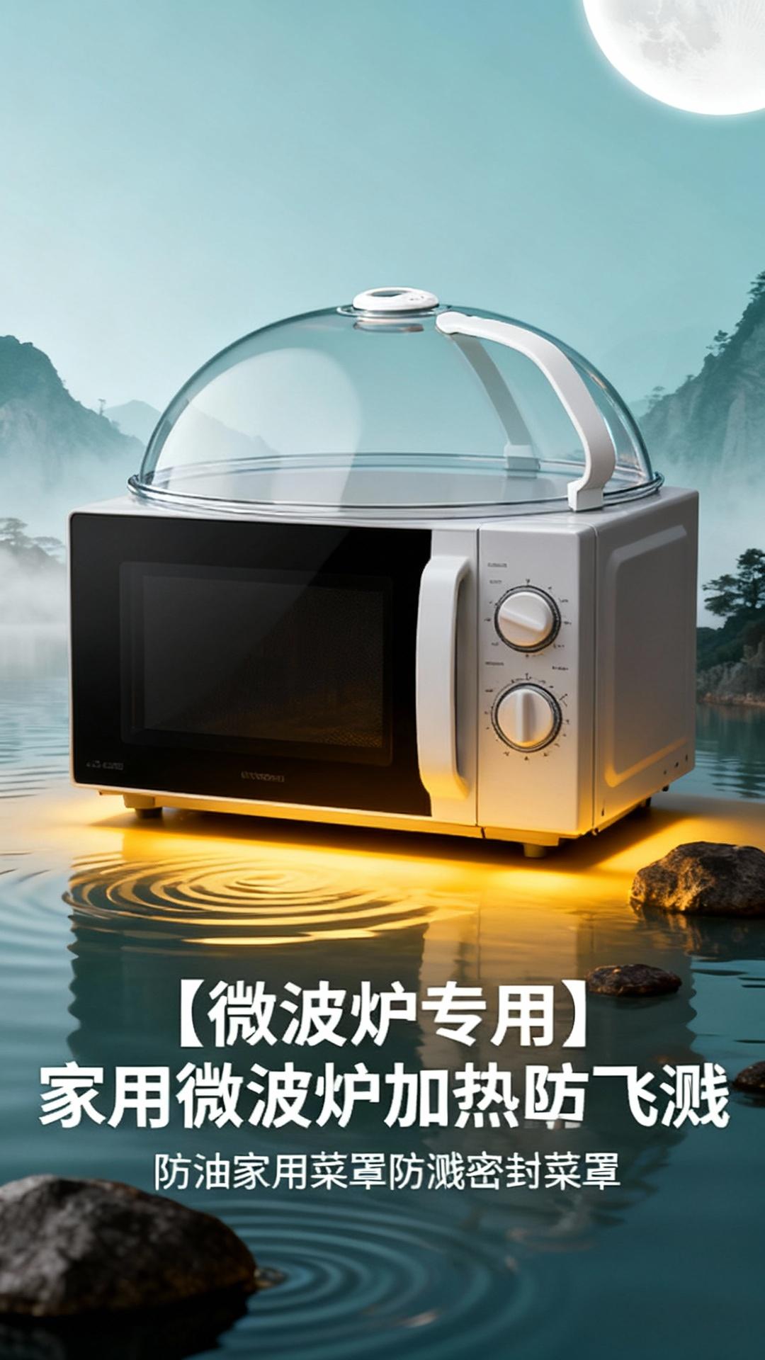 【微波炉专用】家用微波炉加热罩防飞溅防油家用菜罩防溅密封菜罩 3641384769666846675#微波炉加热罩 #防飞溅菜罩 #家用密封罩 #防油菜罩 #微波炉专用罩