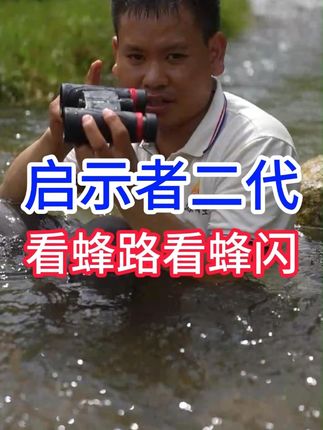 野蜂哥望远镜,看蜂路看蜂包看蜂闪 #三农 #找蜂 #野蜂哥望远镜