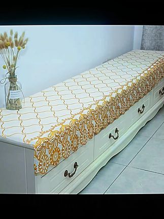 电视柜台布餐桌布茶几布防水防烫防油桌布防尘罩免洗床头盖布#桌布 #防水防油 #免洗桌布 #家居用品 #防尘罩