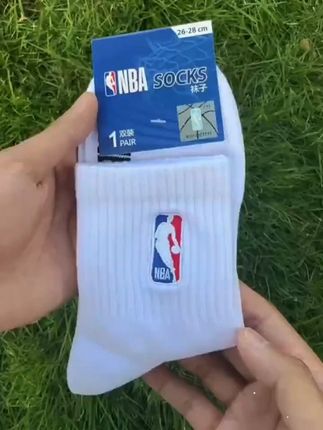 NBA经典款男士中筒篮球运动加大码袜子加厚吸汗篮球袜跑步袜大童#篮球袜 #男士袜子 #加厚袜子 #运动袜 #NBA袜子