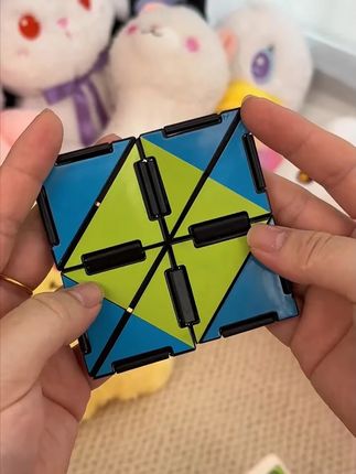 科答鸭百变拼图魔尺幼儿园入门初学简单魔条开放脑力儿童益智玩具#儿童玩具 #百变魔尺 #益智玩具 #幼儿园玩具 #科答鸭
