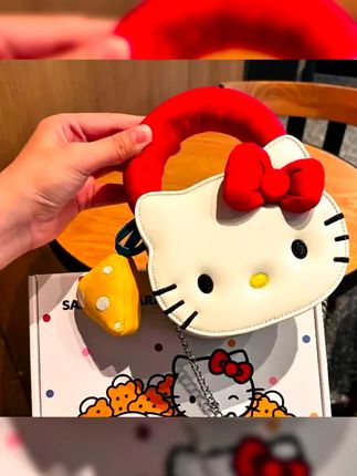 hellokitty斜挎包迷你手提包女手机包日常通勤2025新款可爱高颜值#HelloKitty包 #迷你斜挎包 #女士包包 #可爱风 #通勤包