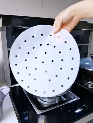 大号不粘蒸笼纸笼屉布家用一次性蒸馒头硅油纸厨房包子垫纸#大号不粘蒸笼 #大号不粘蒸笼纸 #蒸笼纸 #蒸笼纸推荐 #一次性蒸笼纸