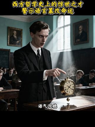 西方哲学史上的惊世之才,警示语言篡改命运#认知 #罗素 #哲学