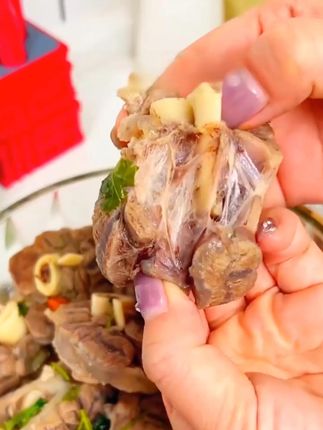 #羊小腿 #草原美食 #羊腿