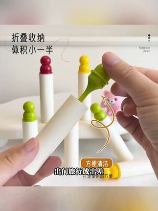 新款奶油色旅行折叠牙刷出差便携好收纳亲子牙刷软毛分体防尘#旅行折叠牙刷 #奶油色牙刷 #便携牙刷 #亲子牙刷 #软毛牙刷