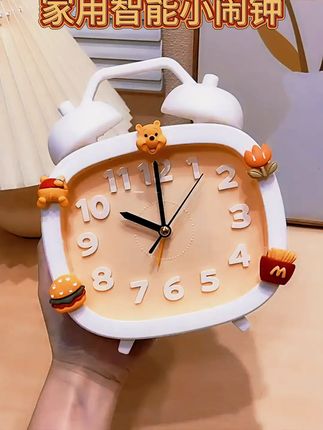 学生必备!新款家用超大声智能小闹钟,起床神器! #家用智能闹钟 #儿童床头钟 #学生起床神器 #超大声闹铃 #新款小闹钟