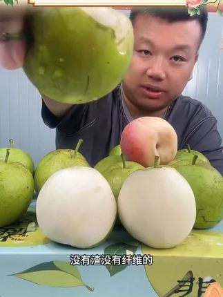 【农场自种】翡翠蜜梨 无膨大剂 蜜甜多汁 酥脆化渣 孕妇水果 #梨子 #蜜梨 #翡翠蜜梨 #新鲜应季水果 #脆甜多汁