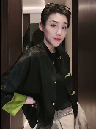 42姆米 非工业香云纱 老料 全真丝 外套 WT1051 #今天穿什么 #轻奢女装 #服装 #高定系列
