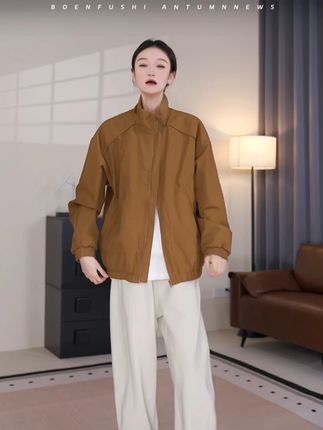 换季必备单品百搭休闲外套 时尚休闲夹克!#早秋新款 #男女同款 #谁穿谁好看