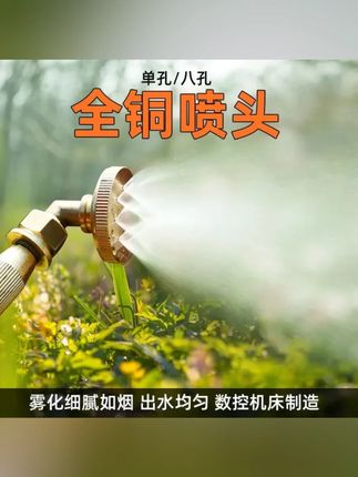 【全铜喷头】农用园林喷雾器喷头 8孔细腻雾化喷头灌溉可调耐用【全铜喷头】农用园林喷雾器喷头 8孔细腻雾化喷头灌溉可调耐用