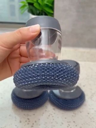 刷锅神器厨房洗锅清洁刷不掉丝不伤锅自动加液洗碗刷按压便捷去污#刷锅神器 #厨房清洁刷 #自动加液刷 #不伤锅刷子 #厨房好物