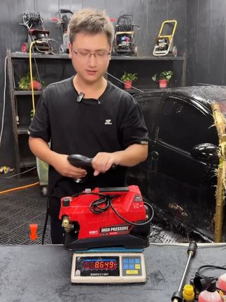 大功率家用高压洗车机清洗机刷车泵洗车神器水枪抢商用220v洗 #洗车机 #汽车养护 #水枪 #洗地机 #种草