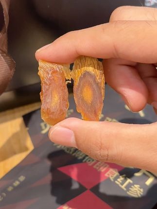 这不就是男人梦寐以求的红参片嘛,我也是吃到了#红参片 #即食红参