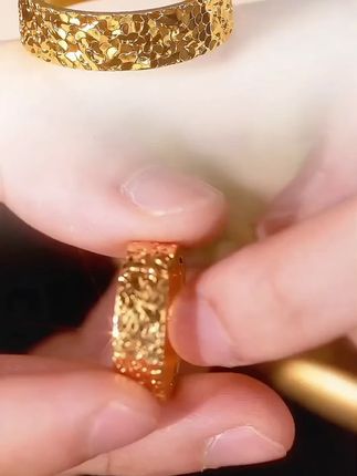满天星碎冰戒指