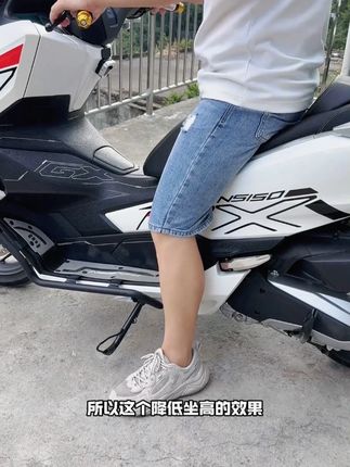新大洲本田NS150GX改装运动坐垫降低3公分带腰靠座垫总成防水防晒 #运动坐垫 #防水防晒 #腰靠座垫 #摩托车坐垫 #骑行坐垫