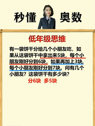 简单盈亏问题，一招教你搞定！ #小学 #数学思维 #数学