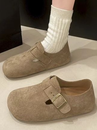 【运费险】勃肯鞋子女2025新款复古一脚蹬百搭懒人鞋百搭时尚女鞋