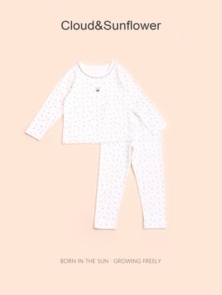 女童秋季居家必备!满印碎花郁金香套装,亲肤休闲超合身 #家居服 #人类幼崽的百变穿撘 #突破次元璧 #蕊ㄦ妈秋上新 #蕊ㄦ妈