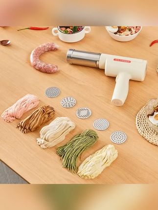 YANGZI/扬子无线家用面条机全自动家用小型电动手持压面机饸饹机#面条机 #扬子 #无线家用 #全自动 #厨房小电器