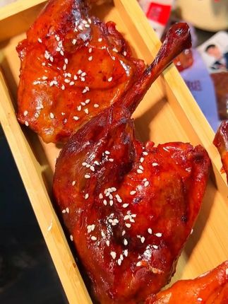 个头大到惊人!好吃到停不下来,划算得想多囤!肉质紧实超有嚼劲!#鸭腿 #厂家 #源头实力厂家