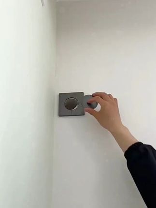 家里有丑丑的墙洞怎么办?用这个盖子就可以解决#空调管装饰 #好物推荐🔥 #家装卫浴 #墙面装饰 #家居好物