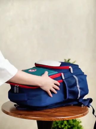 #儿童书包  #开学必备  双肩背包巴布豆减负书包小学生超轻便一到六年级男女儿童潮鎏护脊双肩背包 14