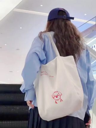2025新款修狗条纹帆布包,大容量韩系慵懒风! #2025帆布包 #修狗条纹包 #大容量包包 #韩系托特包 #新款帆布包