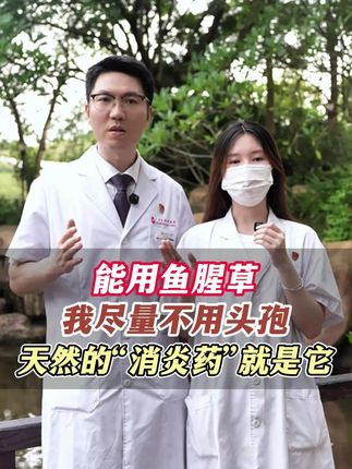 能用鱼腥草,我尽量不用头孢,天然的“消炎药”就是它#中医 #中医养生 #鱼腥草 #健康科普 #调理身体