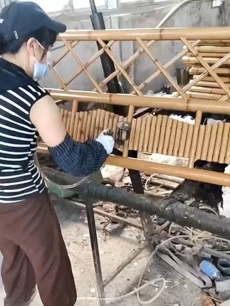 仿竹护栏双色工艺详解
