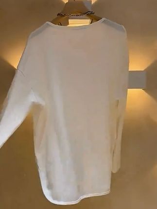 中长款遮肚正肩T恤  #遮肚穿搭  #鲨鱼裤搭配  #正肩T恤