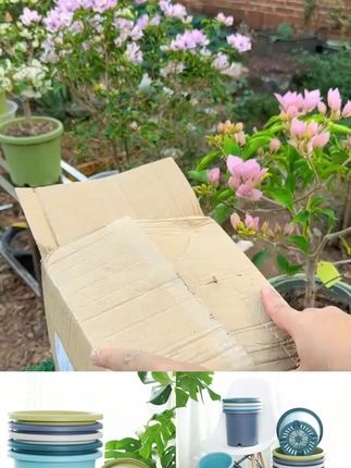 百乐欢Deepot四季加仑盆器透气加厚花盆种植立体耐用环保树脂花盆#加厚花盆 #盆器 #树脂花盆 #花盆