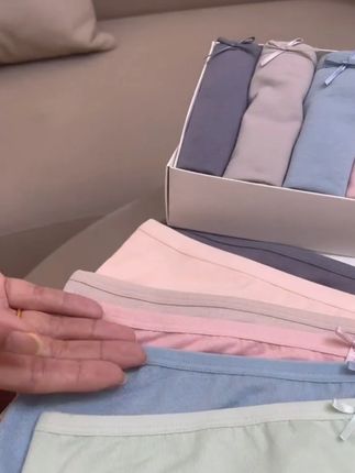 女士内裤热销第一名,内裤女纯棉100%全棉抗菌内裤,女士内裤全棉100%纯棉抗菌 #内裤女款2025新款网红爆款 #内裤女款收腹提臀收小肚子 #内裤女款 #女士内裤