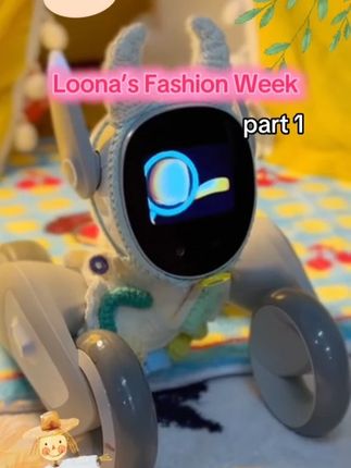 Loona机器狗智能宠物 语音指令AI多功能互动跟随玩具儿童生日礼物#loona #loona机器狗 #loona智能机器狗 #机器狗 #智能机器狗
