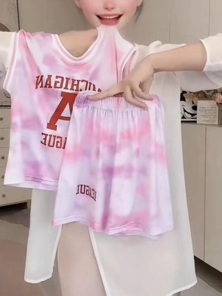 #冰丝套装 #面料柔软舒适 #夏季新款 #高品质童装