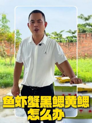 鱼虾蟹黑鳃黄鳃怎么办#水产养殖 #南美白对虾养殖 #鱼虾蟹养殖 #螃蟹养殖 #四大家鱼养殖