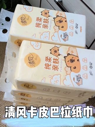 日常生活必备的消耗品! 四层加厚量超大,柔软亲肤不掉渣,随处都可挂,好用又方便!#好物推荐🔥  #抽纸  #必备好物  #居家好物