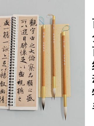 什么是古法毛笔?猪鬃和尼龙不能加!纯动物毛笔我把价格打下来 我把这支笔做出来之后,很多朋友第一眼,会觉得,什么!!百分百纯动物毫毛笔就卖这个价格?这个价格能是真的吗?这是因为大家买了太多贵毛笔,还加尼龙材料的,我亲手制作的毛笔,贴着材料成本给粉丝,就这个价格,100%纯动物毫。大家可以去我们的视频链接下面查看毛笔的价格。只需要69元一支!这批就做了200来支!先到先得。#毛笔 #书法