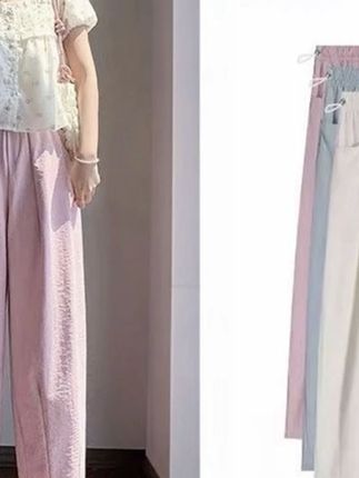 小个子孕妇裤夏季薄款外穿冰丝九分孕妇阔腿裤子大码无托腹山本裤#裤子 #小个子孕妇裤 #孕妇裤 #小个子孕妇裤子夏季 #阔腿裤子