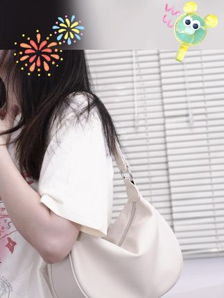 2024高级感大容量腋下包,小众简约通勤必备! #高级感腋包 #通勤斜挎包 #小众简约包 #2024时尚包 #大容量包包