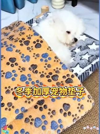 物秋冬床垫!双面加厚保暖,猫狗窝笼垫,睡觉超舒服