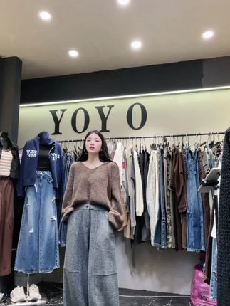 YOYO自制【软糯毛衣】#显瘦穿搭 #品质女装 #女装👚