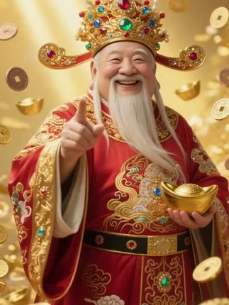 时来运转,财神送财#时来运转财神 #财神到